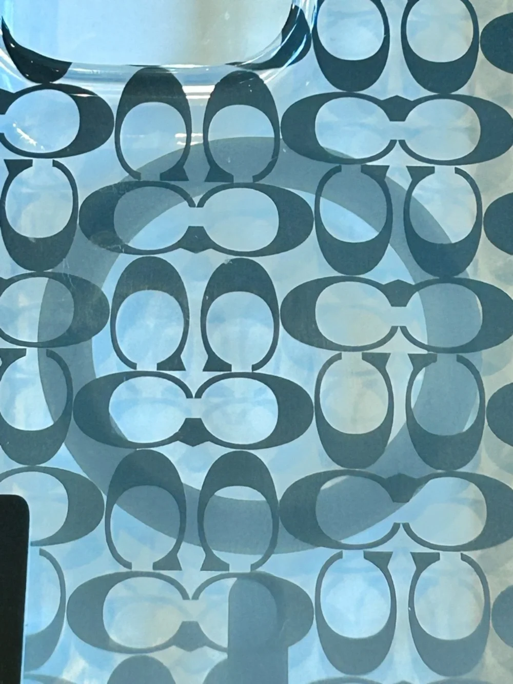 COACH Clear Signature Ombré Monogram Pattern iPhone 16 Pro Max MagSafe Case NIB - Picture 7 of 15